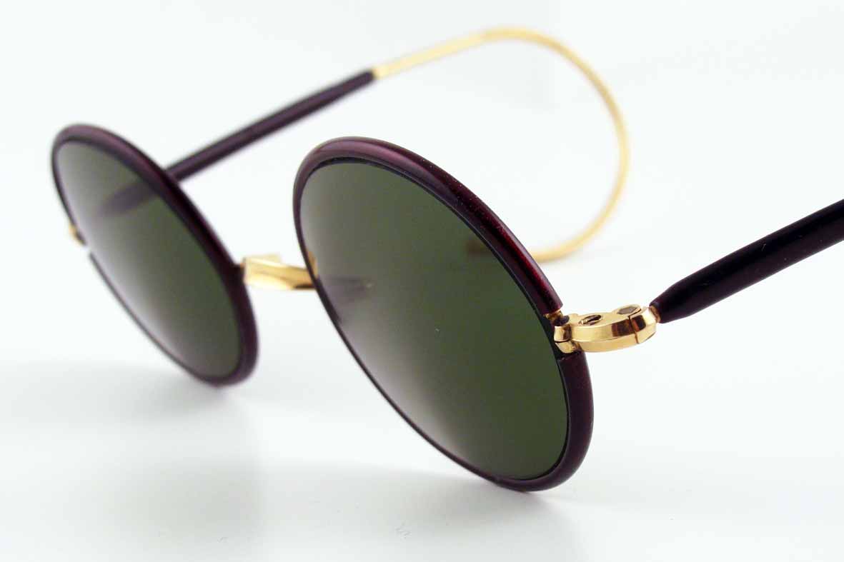 vintage sunglasses unisex 1930's/40's Windsor Rim by ALGHA (ENGLAND)