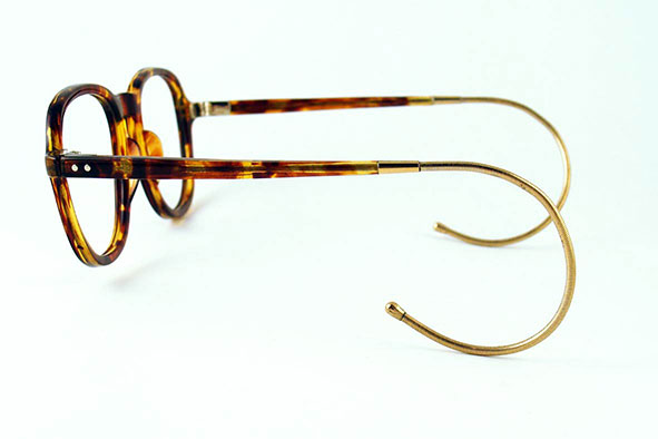 vintage eyewear : unisex : 1940s/50s NHS 525 by Polden Optical Co. ENGLAND