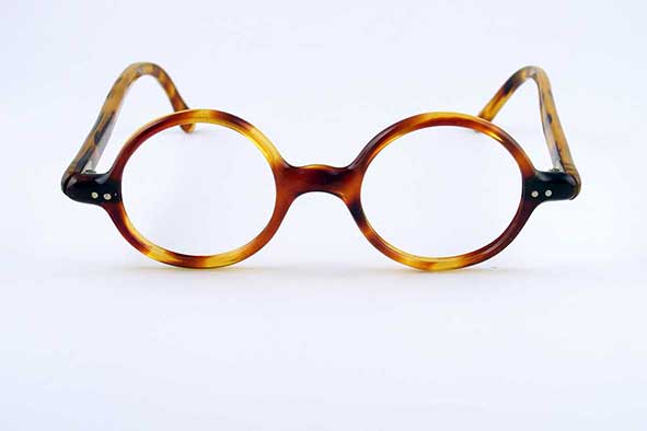 vintage eyewear : unisex : 1920's/30's frame, unmarked