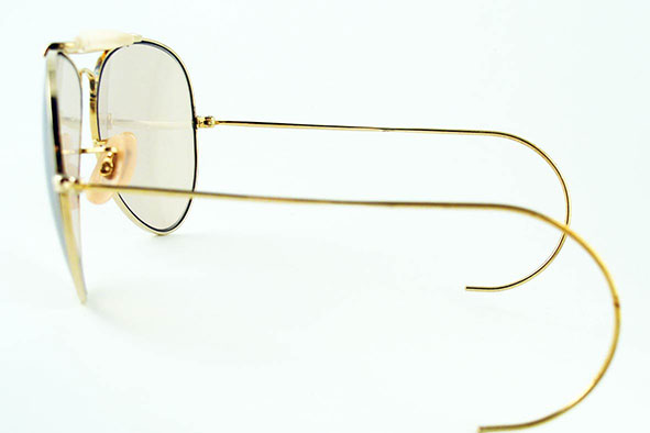 vintage sunglasses : mens : 1950s Ray-Ban Outdoorsman by BAUSCH & LOMB USA