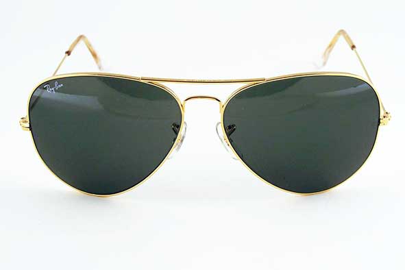 vintage sunglasses : unisex : 1980's/90's Ray-Ban Aviator by BAUSCH & LOMB (USA)